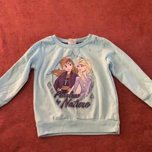 Teal Ana and Elsa long sleeve